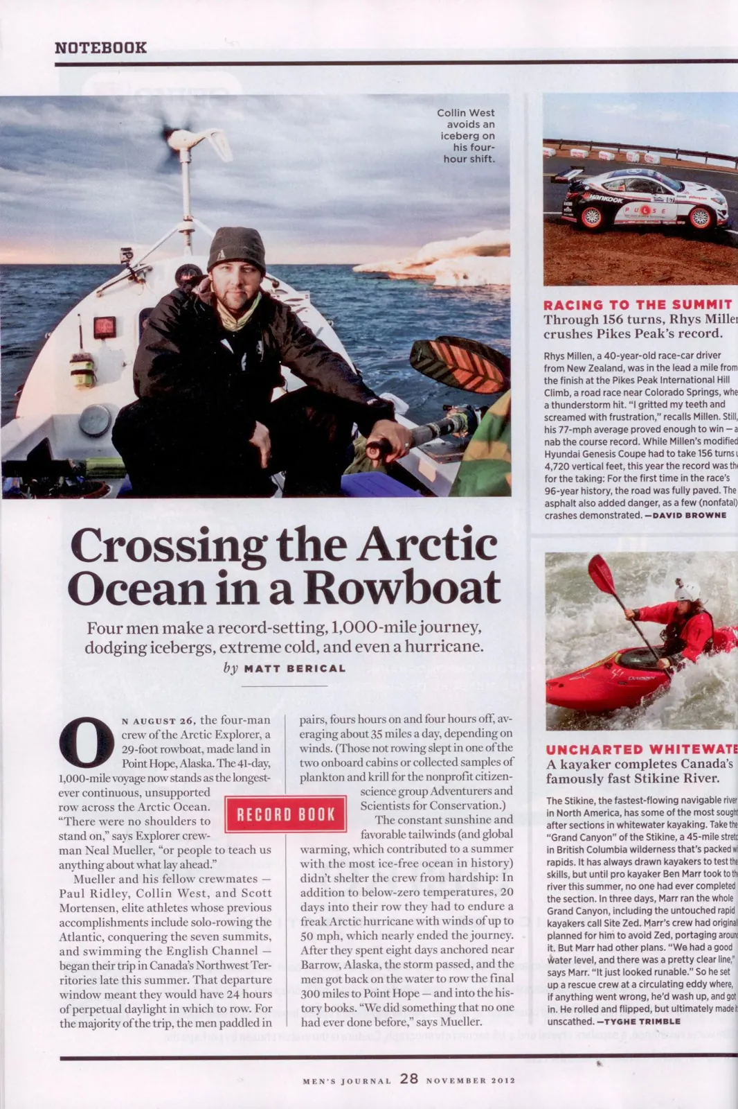 Team Arctic Row, 2012.