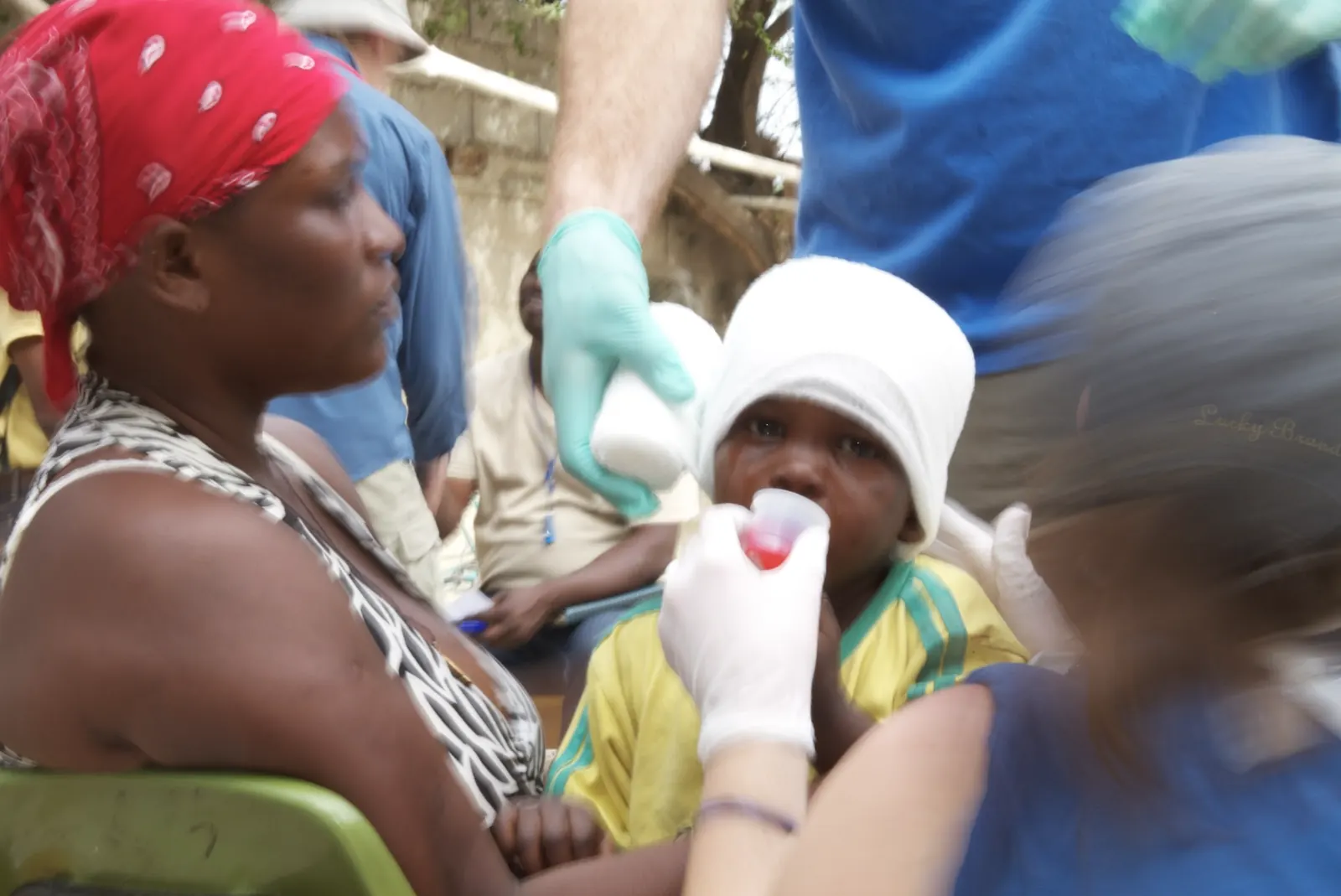 Pediatric emergencies, far from a hospital.