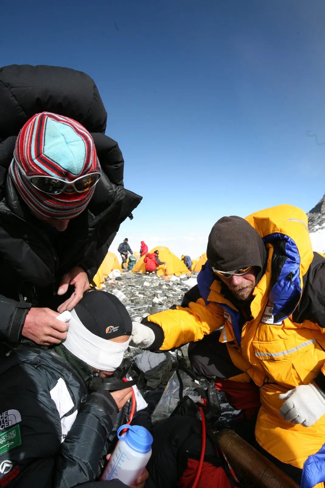 Everest. One of two rescues in the Death Zone.